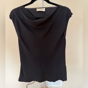 MM Lafleur Elegant Black Blouse